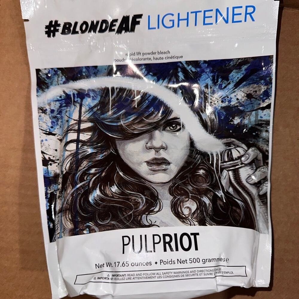 Pulp Riot‎ BLONDE AF LIGHTENER bleach hair color lightener